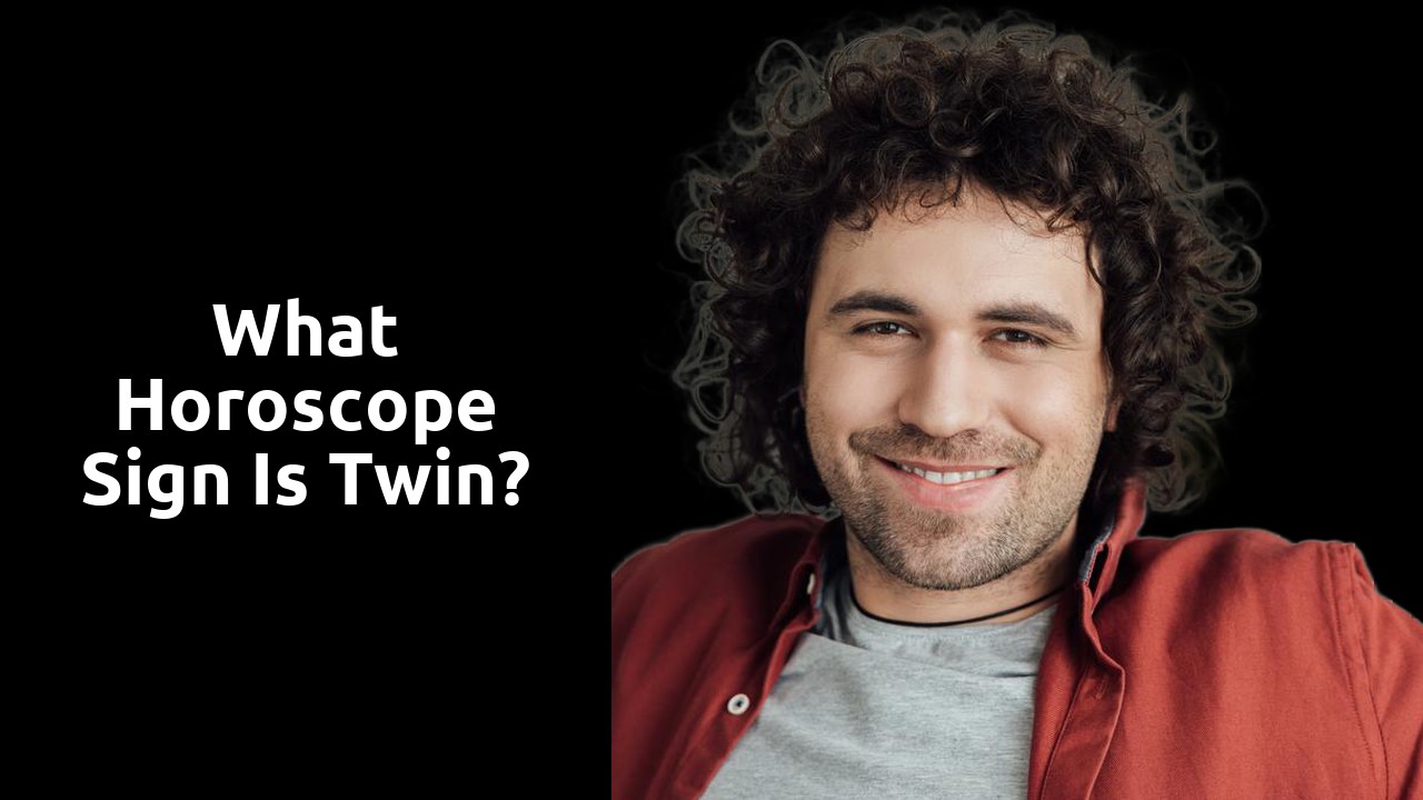 What horoscope sign is twin?