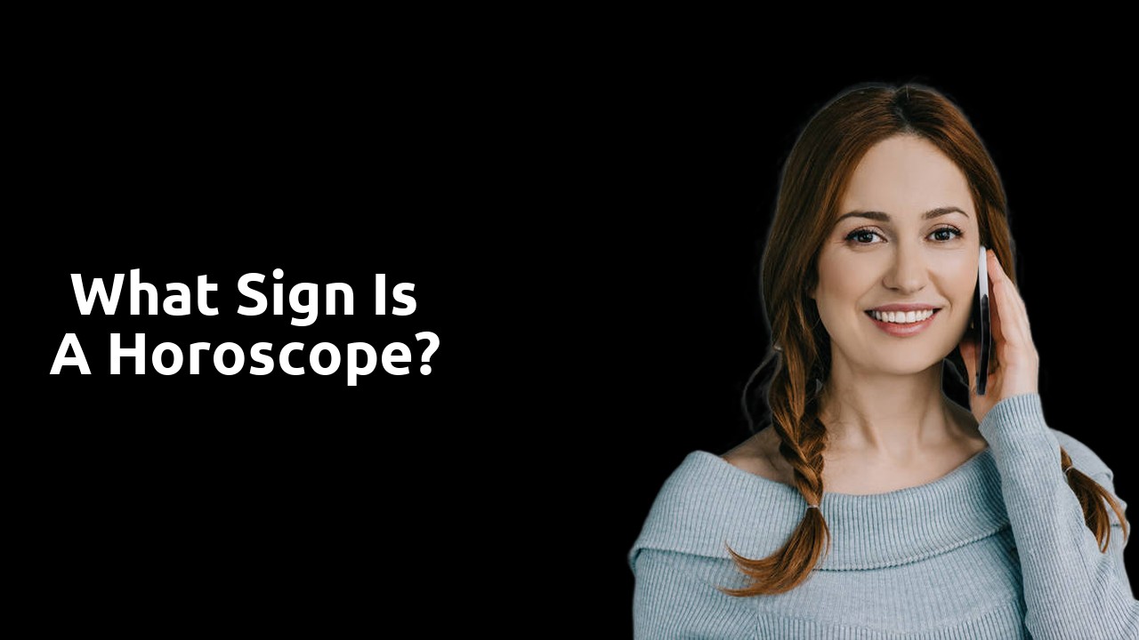 What sign is a horoscope?