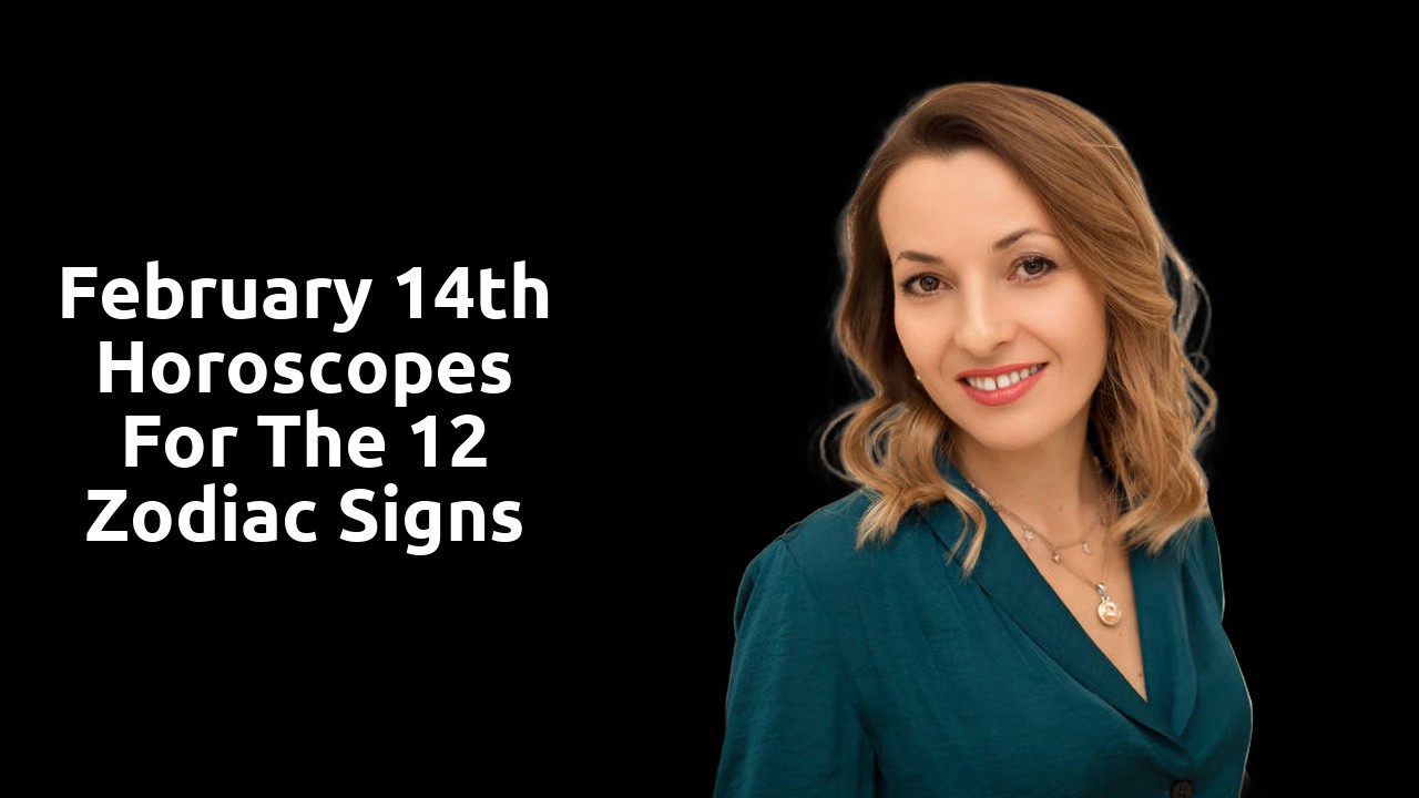 February 14th Horoscopes for the 12 Zodiac Signs