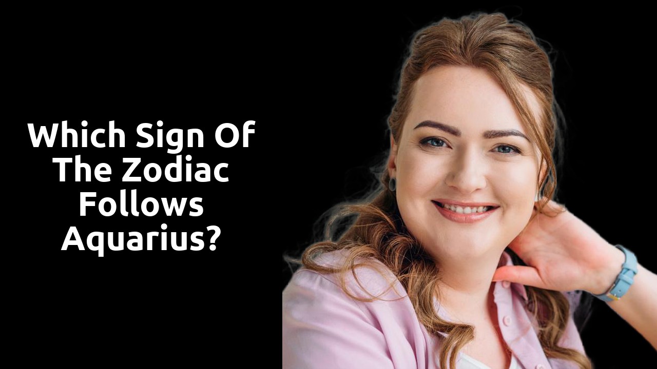 Which sign of the zodiac follows Aquarius?