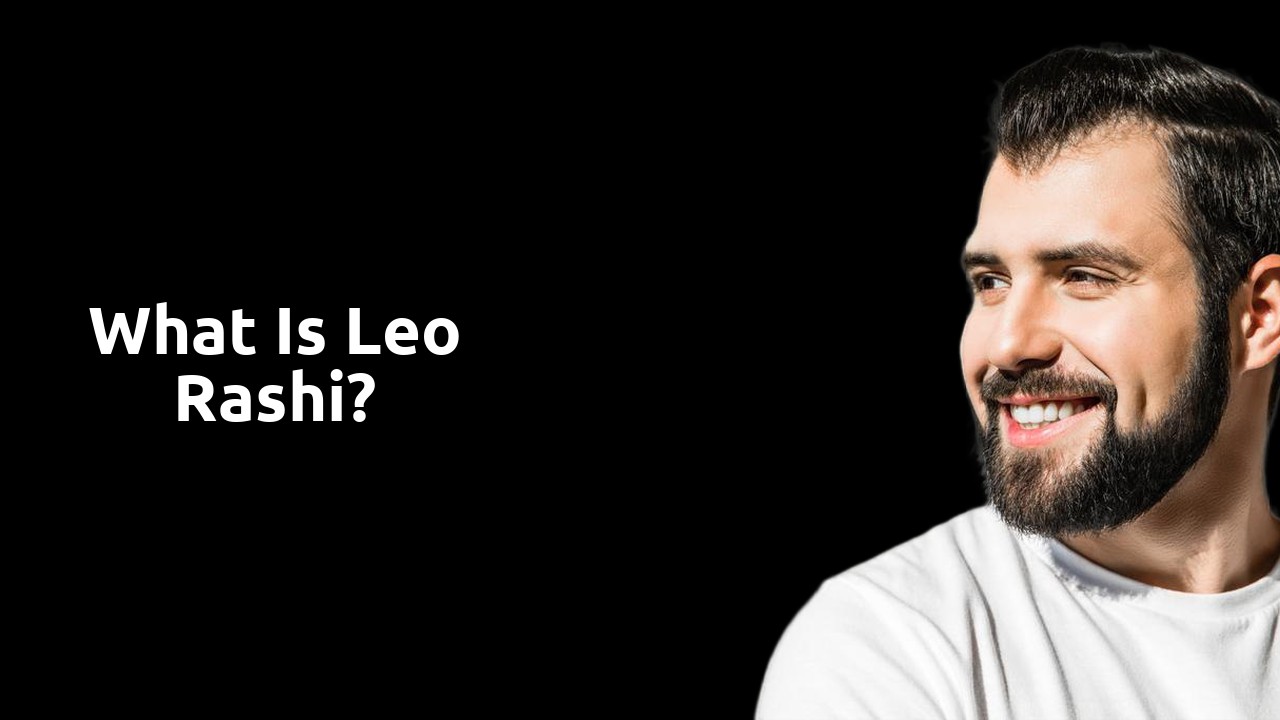 What is Leo Rashi?